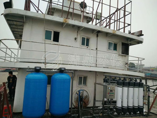 船厂水处理活性炭使用现场